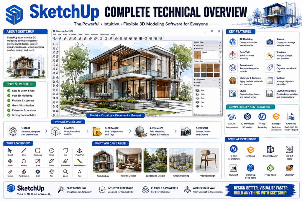 SketchUp Complete Technical course